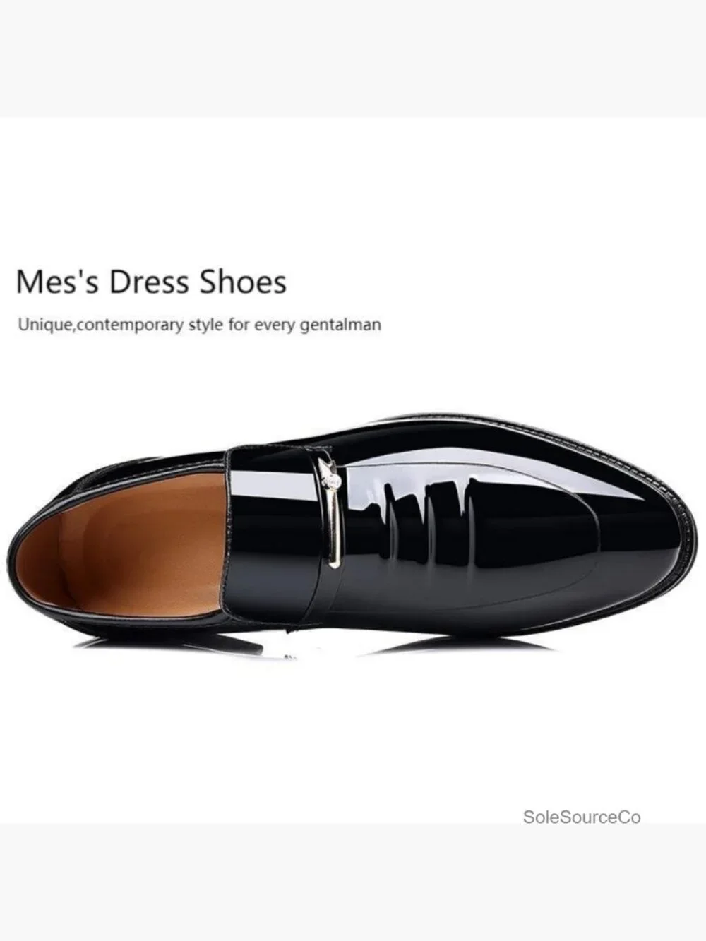 Men's Patent Leather Oxford Dress Shoes Tuxedo Derby Wedding Formal